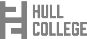 Hull College Grey Logo