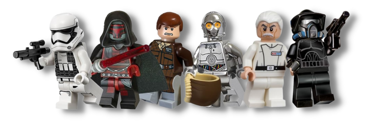 Mission X Lego Figures - Banner Hero